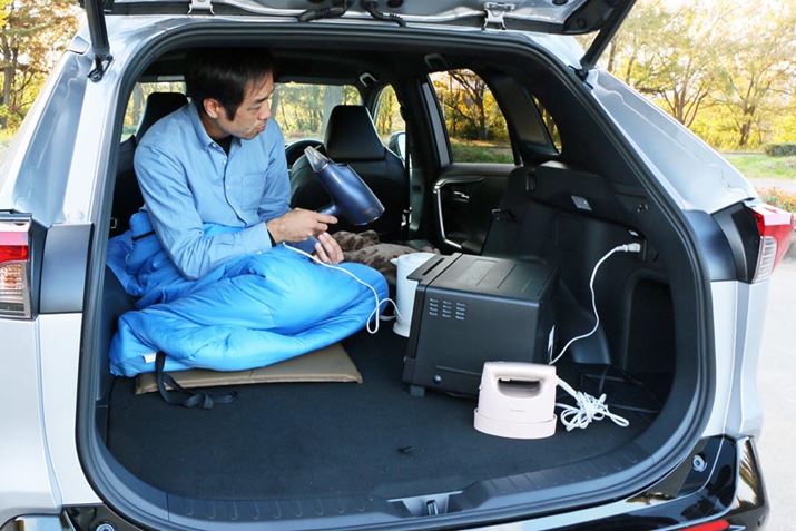 RAV4 PHVő1,500W̏o͂ɑΉ100VRZǵAe[Q[gt߂ɑĂBԒ[U[ugvƂ悭ɂhC[̎gp\