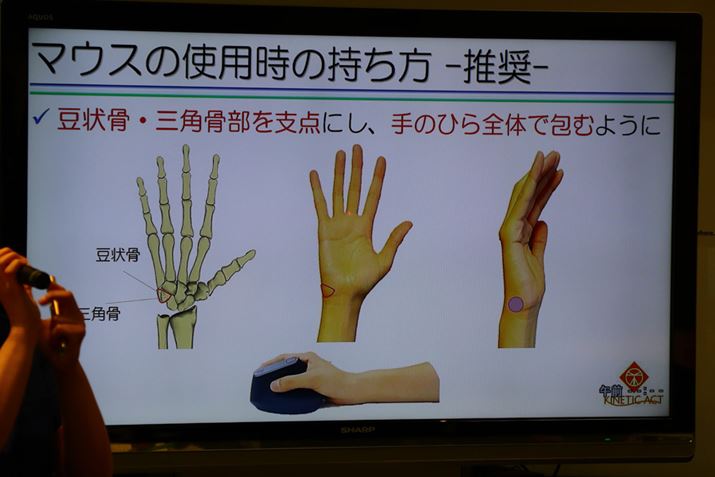 ���莁����������MX Vertical �A�h�o���X�G���S�m�~�b�N�}�E�X�̎������B��𕂂�����̂�NG���Ƃ���