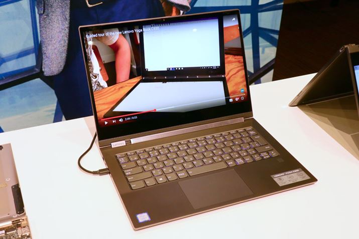 �q���W�����ɃX�s�[�J�[�𓋍ڂ���Yoga C930