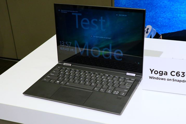 �X�}�[�g�t�H���̂悤�ȍ����N���A�����ԃo�b�e���[�쓮�A�펞�ڑ�����������Yoga C630