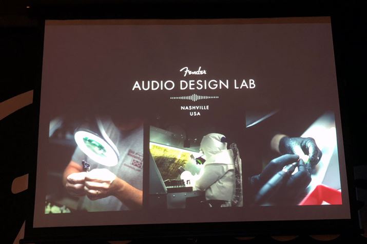 ��ʃ��f���̓i�b�V���r���́uFENDER AUDIO DESIGN LAB�v�Ő���