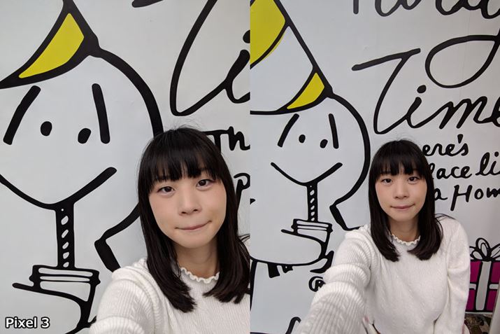 uPixel 3v͎pRɒ߂ł邽߁AB_ȂłChAOŎBeł܂