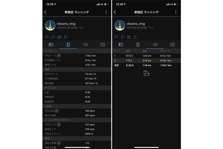 �u�����v�̊e����B�O���t���p�ӂ���Ă��鍀�ڂɂ́A�I�����W�̃A�C�R�����\������Ă���