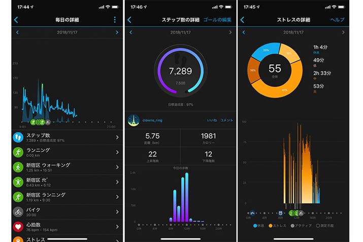 1���̊����L�^�����n��Ŋm�F�ł���