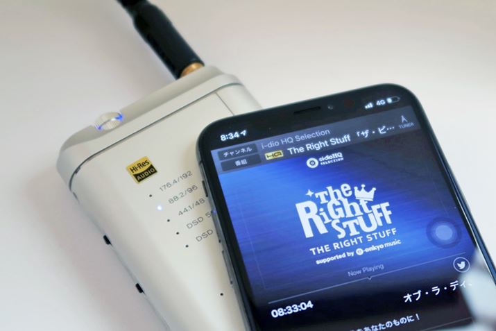 e-onkyo싦͂i-dio HQΉԑguThe Right StuffvAUSB DACŒĂ݂