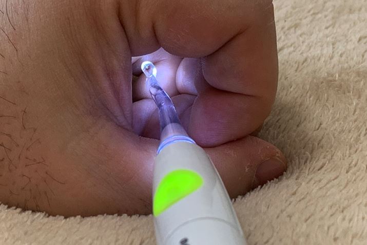 M҂̎ł͉{֎~ɂȂ肻Ȃ̂ŁALED̃IEIt̏󋵂mF