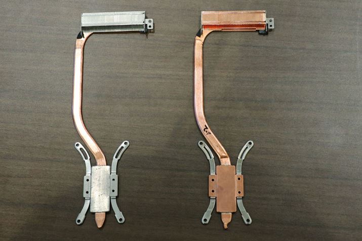 Core i7���f���͕��M�t�B���ƃq�[�g�V���N�̑f�ނɔM�`�����̍��������g�p�i�E�j