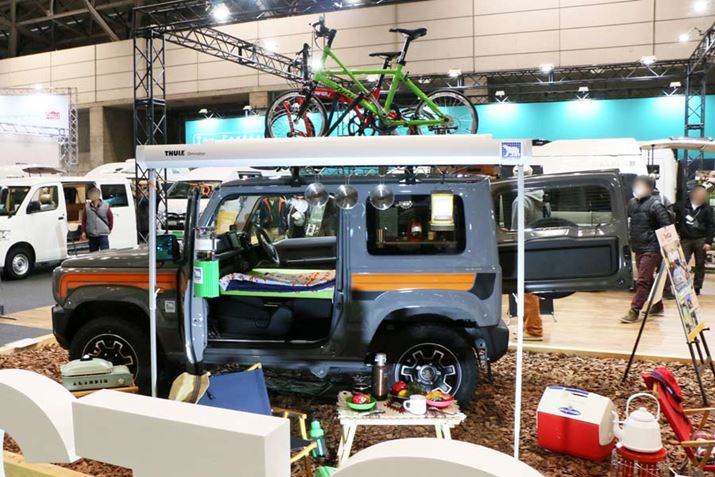 �L�����v���Ă���l�q����ɂȂ�B���̂悤�ȎԒ����L�����v�����Ă݂����l�������̂ł́H