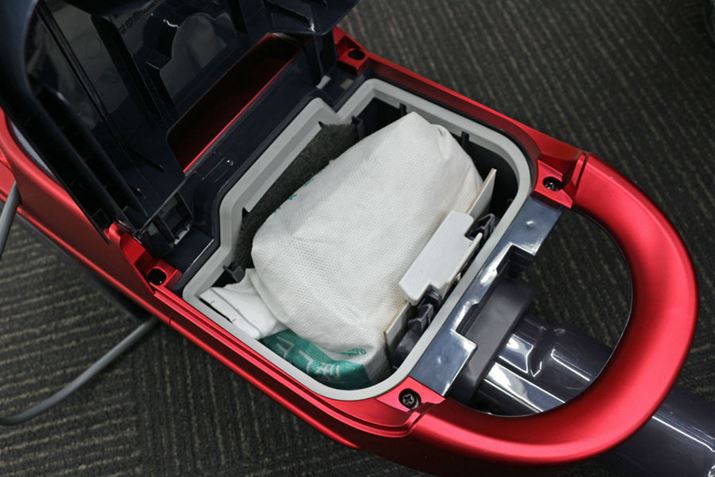 EC-VP510�͎��p�b�N���Ȃ̂ŃT�C�N�������̂悤�ɋz�����񂾃S�~�������Ȃ��̂������Ƃ���B�W����e�ς�1L