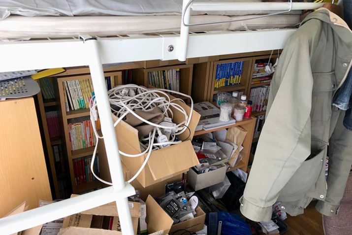 nCxbh̃Xy[X܂Ŏg؂Ă󋵂ł́AƓdݒuXy[X͍ŏɗ}