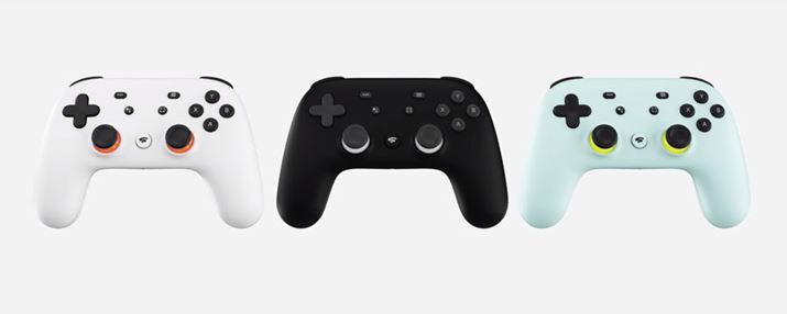 YouTubeւ̃CuzM{^uStadiaRg[[v