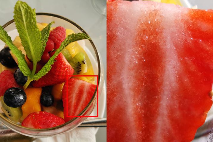 ���̐Ԙg��ڎʂ����̂��E�̎ʐ^�B�������̑@�ۂ܂ł͂�����Ɖf���Ă���