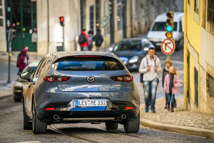 V^uMAZDA3v̔́AڃGWɂĈقȂ