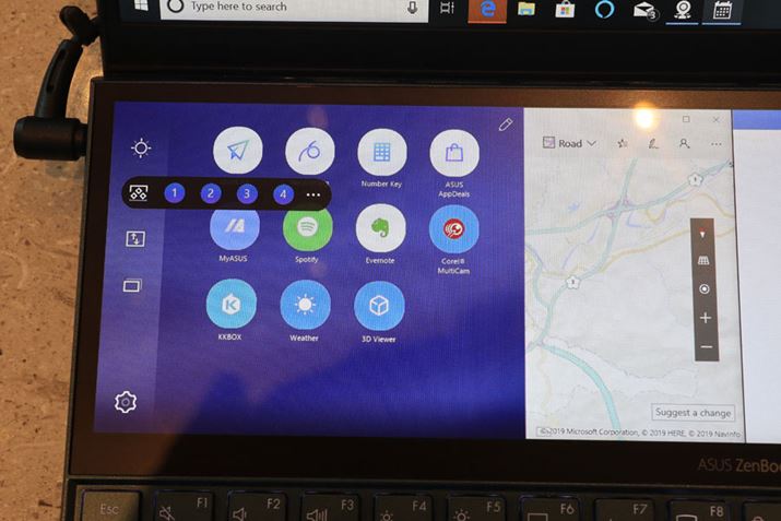 ScreenPad Plus�̃R���g���[�����