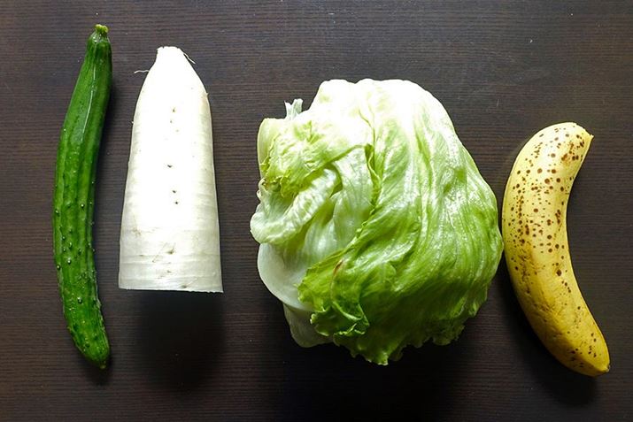 ���������A��؂�p�ӂ��Ă݂܂����i�o�i�i�͉ʕ��ł����A���݂��Ղ肪�킩��₷�����������̂Łc�c�j