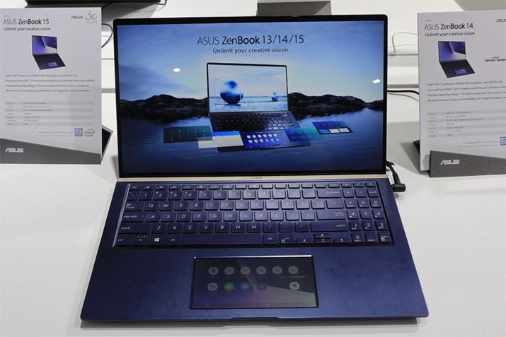 ScreenPad 2.0𓋍ڂZenBook 15