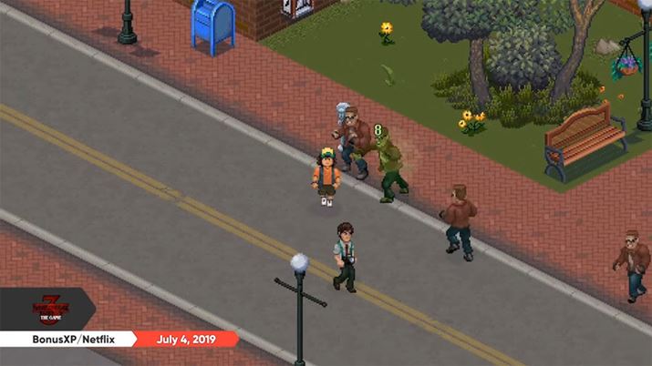 Netflix̐lCh}Q[uStranger Things 3: The GamevB2019N74