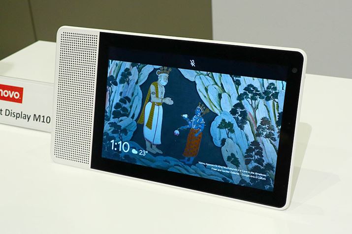 10.1^̑ʃfBXvC𓋍ڂLenovo Smart Display M10