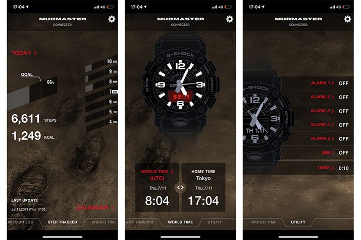 uSTEP TRACKERvuWORLD TIMEvuUTILITYv