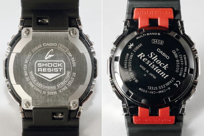 u^̗ߕ́AuGM-5600-1JFv˂ŁAuGMW-B5000-1JFvXN[obN