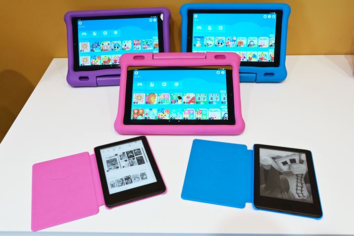 AmazonuFire HD 10^ubg LbYfvƁuKindle LbYfv