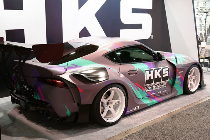 HKS USA MKV wide body GR SUPRA street concept