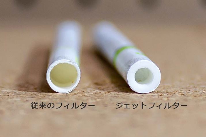 �����]���̃t�B���^�[�A�E���V���ɍ̗p���ꂽ�W�F�b�g�t�B���^�[