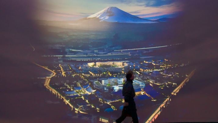 xmR̉ɍLuToyota Woven Cityvig^EE[uEVeBjv̗\z}