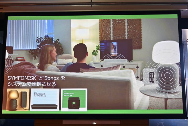 �uSYMFONISK�v��Sonos�X�s�[�J�[��g�ݍ��킹��5.1ch�Đ����ł���