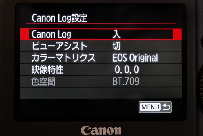Canon LogɂΉ悤ɂȂ