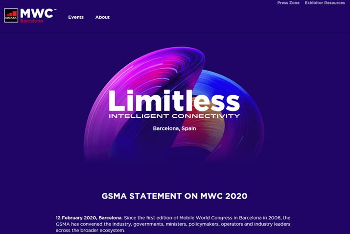 GSMAMWC Barcelona 2020̃TCgŁA~̐\ꂽ