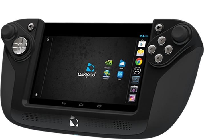 �^�u���b�g�ɑ�������uWikiPad 7�v�i�摜��Gamevice���j