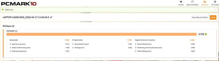 uPCMark 10ṽx`}[NeXg