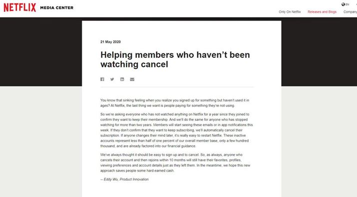 NetflixԎgpĂȂ[U[̃TuXNŃLZ