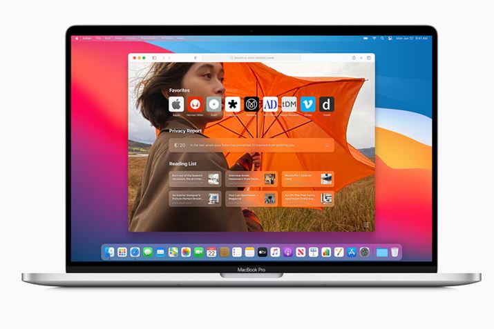 ACR⃁j[o[̃fUCVmacOS Big Sur
