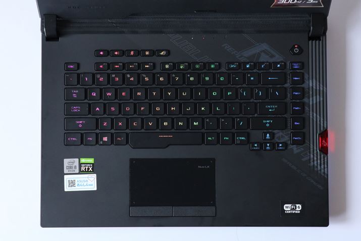 NL[[I[o[Ή̃L[{[h𓋍ځBeL[gbṽobNCgLED̐F͂ꂼύXł