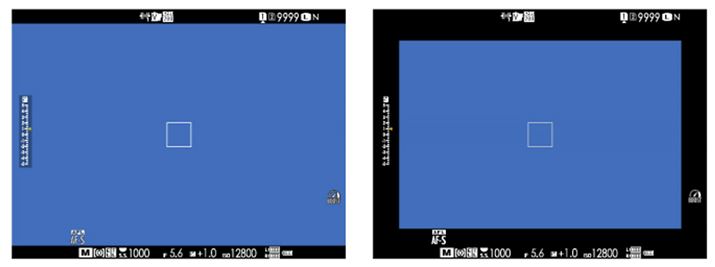 xmtC̓[WtH[}bg~[XuGFXV[Yv́uGFX100/50S/50Rv3@ƁAuX-T4vuX-T3vȂǈ჌tX^CAPS-C~[XuX-TV[Yv̏ʃfi1^ԃfjɂāAEVFgpɁuDISP{^vāum[}vX^CIƎBeʂЂƂ܂菬ȕ\ɂȂ܂