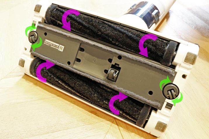 ʂ̑|@ɓڂĂ]uV1{łABALMUDA The Cleaner2{B2̃uVɉ]邱ƂŁAʂƂ̖CÊBwbh̗[ɔzuꂽLX^[͑SɉAɏʂƐڂĂ̂ŁAO㍶Eǂ̌ɂȂ߂炩Ƀwbh𓮂܂