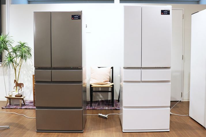 e513ĹuNR-F516MEXviʐ^EFsz艿i350,000~O/ŕʁj483ĹuNR-F486MEXviʐ^Fsz艿i340,000~O/ŕʁj2@CAbvBNR-F516MEX̃TCY685ij×699isj×1,828ijmmŁANR-F486MEX͍1,750mmƂȂȊÓAEsƂłBNԏd͗ʂNR-F516MEX283kWh/NANR-F486MEX275kWh/N