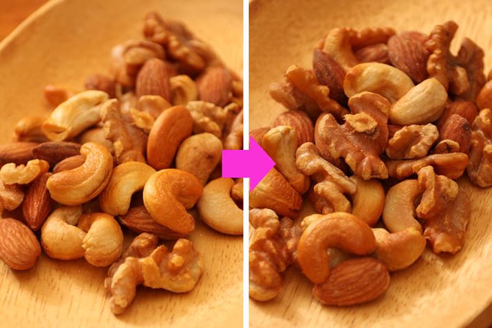 �~�b�N�X�i�b�c�̓J���J���Ƃ����H������؂Ȃ̂ŁA�����Ɏ����z���B�ЂƔӐQ�����Ă������ڂ͂��قǕς���Ă��܂��񂪁A����L���ȃX���[�N�i�b�c�ɂȂ�܂���