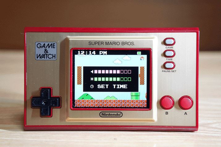 {̉EɔzuꂽuPAUSE/SETv{^ƁAD悤hbgG̃j[ʂ\܂Bł́AʁAʂ̖邳AԂݒł܂