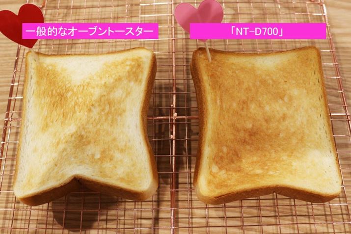 ̐Hp͏ĂXCɂȂ̂́A2ƂĂF͂ƎvĂ̂łÁAʓIȃI[ug[X^[̂ق͕\ʂłȂ^C~OŉMXgbv̂BNT-D700͎j[́uⓀg[XgvŉMI܂ŕuĂ̂ŁAg[XgĂiK獷͏o悤ł