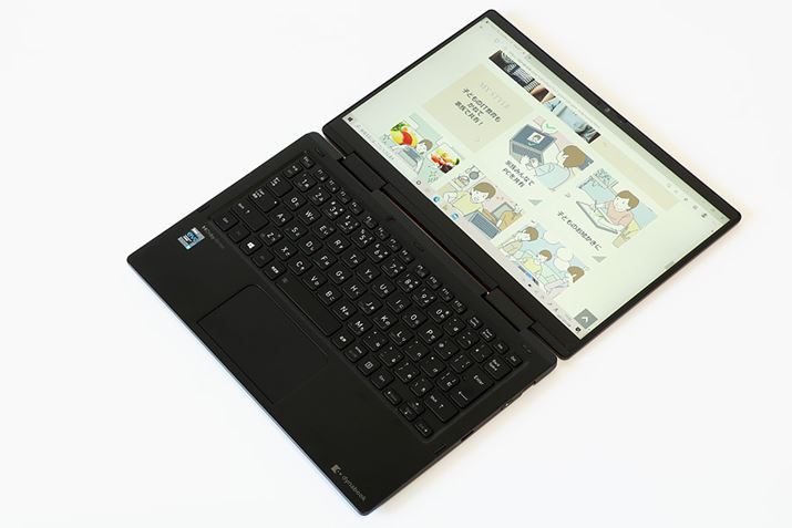 FlatX^CBfBXvC180°ɊJԂŁAΖʂ̐lƉʂL̂߂̃X^CBʂ]邱ƂŁAΖʂ̐lʂ̏Ɠ`BmOAtȂ̂ŁAf荞݂ȂAǂ瑤猩Ăʂ₷̂|Cg