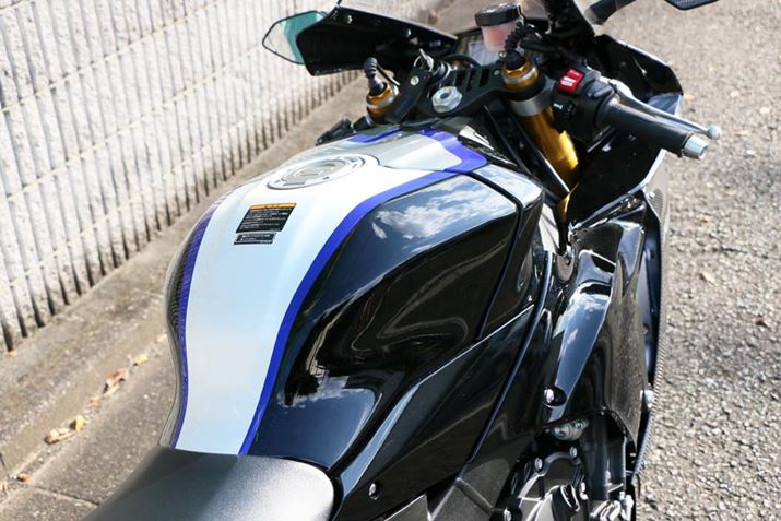 YZF-R1M̃K\^N̓A~Ƀotꂽ𐶂fUCƂA[VO}V̂悤ȎdオƂȂĂ