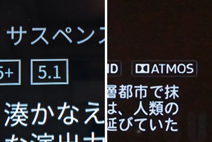 zMT[rX̍iЉʂɓƁAu5.1vuATMOSvƏĂ̂Ō邱Ƃł