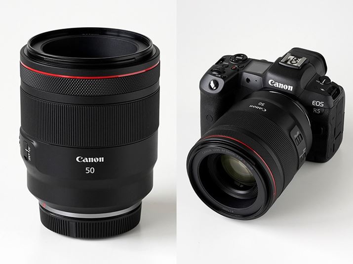 RF50mm F1.2 L USMB摜EEOS R5ɑC[W
