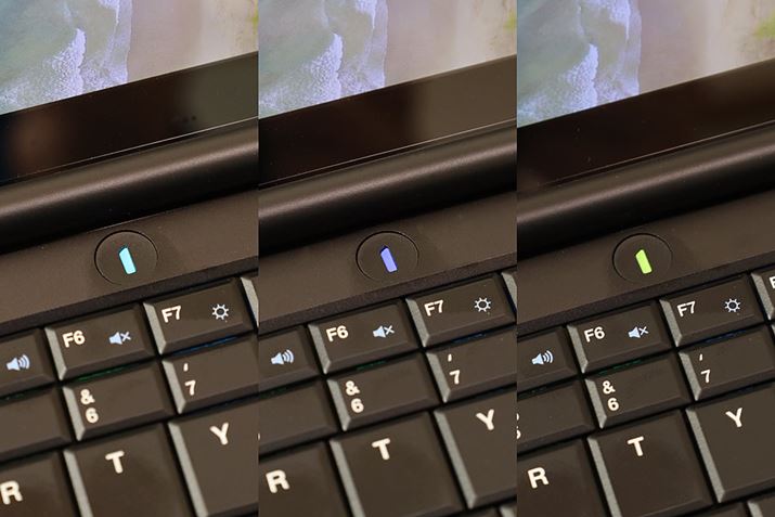 t@̉]ɉēd{^LED̐Fς