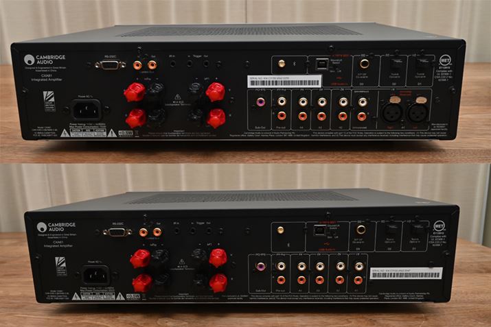 uCXA81viʐ^jƁuCXA61viʐ^j̃obNplBuCXA81v̂݁AXLR͂pӂĂ