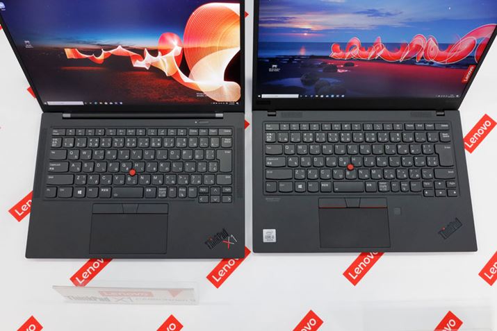 ThinkPad X1 Carbon Gen 9AEThinkPad X1 Carbon Gen 8B^b`pbh傫ȂAXs[J[L[{[h̗TChɓڂĂB^b`pbh̉ɂwZT[͓d{^ɓꂽ