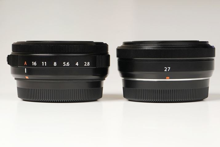 VfXF27mmF2.8 R WRŁAE]fXF27mmF2.8BTCYiőa×j^dʂ͐Vf62×23mm^84gB]f61.2×23mm^78gBVf́Ai胊O𓋍ڂAhoEhHE-10ϒቷ\ȂA]fƂقړTCY̋ɂȂĂ܂